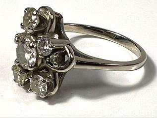 MaxSold Auction: Vintage 14kt Gold Ring with Old Cut European Diamonds - Campbell (California, USA) PARTNER MANAGED Estate Sale Online Auction -  Dell Avenue