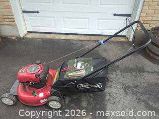 MaxSold Auction: Craftsman 21 in Push Walk-Behind Mower with Briggs & Stratton Engine - Ottawa (Ontario, Canada) SELLER MANAGED Downsizing Online Auction -  Warner Way