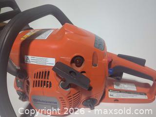 MaxSold Auction: Husqvarna 120 16 in Gas 2-Stroke Chainsaw - Ottawa (Ontario, Canada) SELLER MANAGED Downsizing Online Auction -  Warner Way