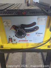 MaxSold Auction: Tomak TMK82 Table Saw 10" (250mm) - Ottawa (Ontario, Canada) SELLER MANAGED Downsizing Online Auction -  Warner Way