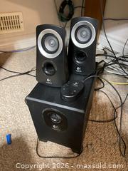 MaxSold Auction: Computer Speaker System — Subwoofer + Monitors (3) - Clarington (Ontario, Canada) SELLER MANAGED Estate Sale Online Auction - Fenning Drive