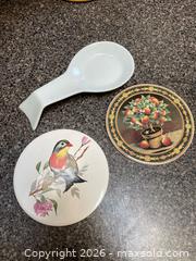 MaxSold Auction: England Porcelain Cup/Pot Stand & Spoon Holder - Clarington (Ontario, Canada) SELLER MANAGED Estate Sale Online Auction - Fenning Drive