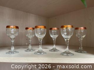 MaxSold Auction: Small Decorative Glasses (6) - Clarington (Ontario, Canada) SELLER MANAGED Estate Sale Online Auction - Fenning Drive