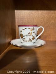 MaxSold Auction: Vintage 40th Anniversary Teacup & Plate (2) - Clarington (Ontario, Canada) SELLER MANAGED Estate Sale Online Auction - Fenning Drive