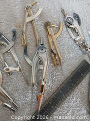 MaxSold Auction: 20-37	Vintage Drafting & Measurement Tool Lot - Sun City (Arizona, USA) SELLER MANAGED Reseller Online Auction - West Forrester Drrive