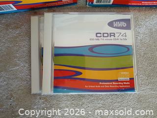 MaxSold Auction: Bulk HHB CDR74 Professional Recording Media - Sun City (Arizona, USA) SELLER MANAGED Reseller Online Auction - West Forrester Drrive