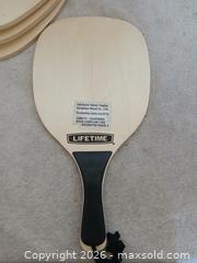 MaxSold Auction: Set of 4 Lifetime Wooden Pickleball Paddles - Sun City (Arizona, USA) SELLER MANAGED Reseller Online Auction - West Forrester Drrive