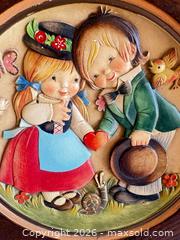 MaxSold Auction: ANRI Juan Ferrándiz Carved Wood Wall Plaque, 1974 - San Jose (California, USA) SELLER MANAGED Estate Sale Online Auction - Union Avenue