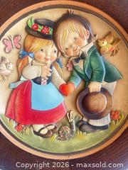 MaxSold Auction: ANRI Juan Ferrándiz Carved Wood Wall Plaque, 1974 - San Jose (California, USA) SELLER MANAGED Estate Sale Online Auction - Union Avenue