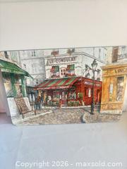 MaxSold Auction: By Jason Paris / French Cafe Melamine Placemat Set of 3 - San Jose (California, USA) SELLER MANAGED Estate Sale Online Auction - Union Avenue
