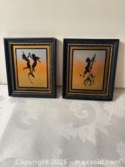 MaxSold Auction: Pair Framed Silhouette Art - Rainbow Silhouettes by Richards - San Jose (California, USA) SELLER MANAGED Estate Sale Online Auction - Union Avenue