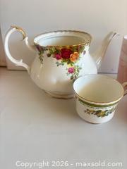 MaxSold Auction: Porcelain, Bone China & Ceramic Teapot made in England, 1 Teacup Royal Stafford and 1  Mug - San Jose (California, USA) SELLER MANAGED Estate Sale Online Auction - Union Avenue