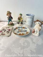 MaxSold Auction: Porcelain & Ceramic Collectible Lot (4–6 Pieces) - San Jose (California, USA) SELLER MANAGED Estate Sale Online Auction - Union Avenue