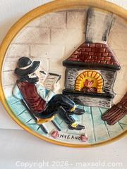 MaxSold Auction: Set of 3 Sicilian Ceramic Farm/Harvest Wall Plaques - San Jose (California, USA) SELLER MANAGED Estate Sale Online Auction - Union Avenue