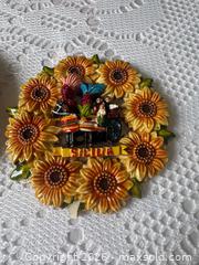 MaxSold Auction: Set of 3 Sicilian Ceramic Farm/Harvest Wall Plaques - San Jose (California, USA) SELLER MANAGED Estate Sale Online Auction - Union Avenue