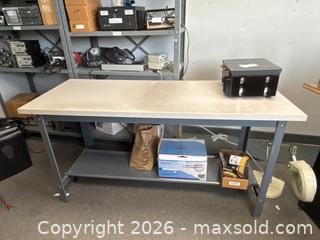 MaxSold Auction: Utility table - Toronto (Ontario, Canada) PARTNER MANAGED Commercial Liquidation Online Auction - Steinway Boulevard                  