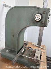 MaxSold Auction: Vintage Jet Arbor Press - Toronto (Ontario, Canada) PARTNER MANAGED Commercial Liquidation Online Auction - Steinway Boulevard                  