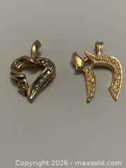 MaxSold Auction: Gold Necklace Charms  - Toronto (Ontario, Canada) SELLER MANAGED Estate Sale Online Auction -  Woodgarden Crescent