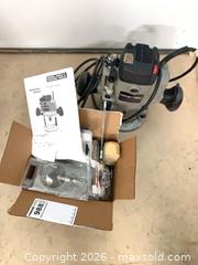 MaxSold Auction: Porter-Cable Plunge Router Corded Electric, Gray/Black - Chilliwack (British Columbia, Canada) PARTNER MANAGED Downsizing Online Auction - Camden Drive