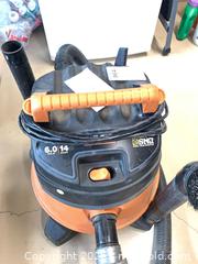 MaxSold Auction: RIDGID 14 Gal 6.0 Peak HP Wet/Dry Shop Vacuum - Chilliwack (British Columbia, Canada) PARTNER MANAGED Downsizing Online Auction - Camden Drive