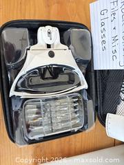 MaxSold Auction: Vision Aid Magnifying Headset with Interchangeable Lenses - Chilliwack (British Columbia, Canada) PARTNER MANAGED Downsizing Online Auction - Camden Drive