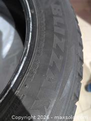 MaxSold Auction: 4 Bridgestone Blizzak Winter Tires C - Ajax (Ontario, Canada) Moving Online Auction - Angier Crescent