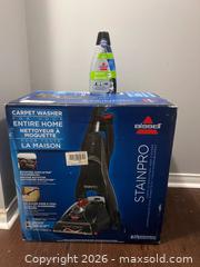 MaxSold Auction: Bissell StainPro Carpet Washer / Deep Cleaner B - Ajax (Ontario, Canada) Moving Online Auction - Angier Crescent