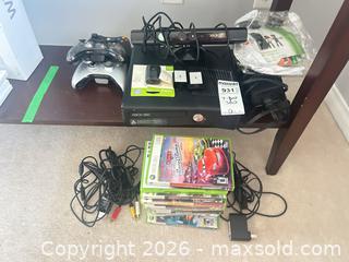 MaxSold Auction: Microsoft Xbox 360 Console Bundle with Kinect, Controllers B - Ajax (Ontario, Canada) Moving Online Auction - Angier Crescent