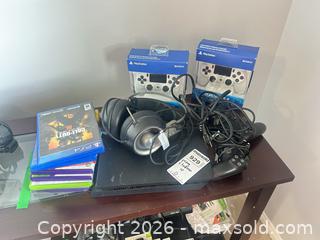 MaxSold Auction: PS4 Slim Console with DualShock Controllers & Games B - Ajax (Ontario, Canada) Moving Online Auction - Angier Crescent