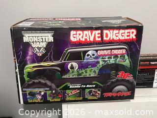 MaxSold Auction: Traxxas RC Grave Digger Remote Control Monster Truck B - Ajax (Ontario, Canada) Moving Online Auction - Angier Crescent