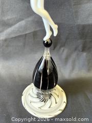 MaxSold Auction: C.1935 Sensual Istvan Komaromy Budapest Lampwork Art Glass Nude Art Deco Lady On Spiral Base - Toronto (Ontario, Canada) PARTNER MANAGED Reseller Online Auction - Railside Road