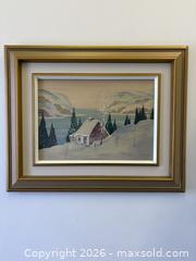 MaxSold Auction: Serene Cabin By Cape Artist Signed Graham Noble Norwell Watercolour Painting - Toronto (Ontario, Canada) PARTNER MANAGED Reseller Online Auction - Railside Road