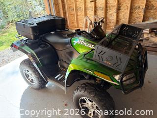 MaxSold Auction: Arctic Cat 700 4x4 ATV With Front and Rear Racks - Harcourt (Ontario, Canada) PARTNER MANAGED Downsizing Online Auction - Burleigh Road