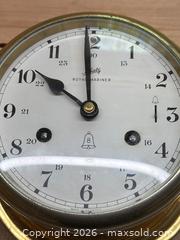 MaxSold Auction: Brass Schatz Royal Mariner Ship's Bell Clock - Harcourt (Ontario, Canada) PARTNER MANAGED Downsizing Online Auction - Burleigh Road