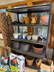 MaxSold Auction: Metal Storage Shelf Unit with Four Adjustable Shelves - Harcourt (Ontario, Canada) PARTNER MANAGED Downsizing Online Auction - Burleigh Road
