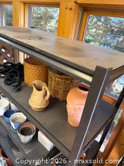 MaxSold Auction: Metal Storage Shelf Unit with Four Adjustable Shelves - Harcourt (Ontario, Canada) PARTNER MANAGED Downsizing Online Auction - Burleigh Road