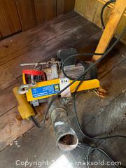 MaxSold Auction: Power Fist 880 lb Electric Cable Hoist with 550W Motor - Harcourt (Ontario, Canada) PARTNER MANAGED Downsizing Online Auction - Burleigh Road