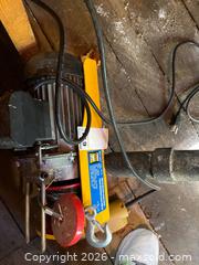 MaxSold Auction: Power Fist 880 lb Electric Cable Hoist with 550W Motor - Harcourt (Ontario, Canada) PARTNER MANAGED Downsizing Online Auction - Burleigh Road