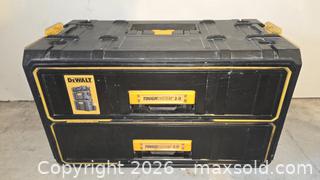 MaxSold Auction: DEWALT ToughSystem 2.0 Two-Drawer Modular Tool Storage - Spring (Texas, USA) SELLER MANAGED Charity/Fundraising Online Auction - Danehill Drive