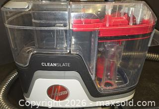 MaxSold Auction: Hoover CleanSlate Portable Spot Cleaner, SpinScrub Hand Tool, Dual Tank System, For Carpet, Upholstery & Stairs ( - Spring (Texas, USA) SELLER MANAGED Charity/Fundraising Online Auction - Danehill Drive