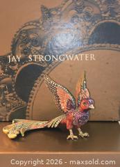 MaxSold Auction: Jay Strongwater Swarovski Crystal Phoenix Bird Limited Edition 73 / 300 - Spring (Texas, USA) SELLER MANAGED Charity/Fundraising Online Auction - Danehill Drive