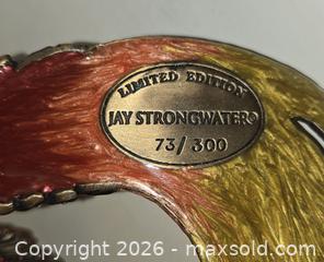 MaxSold Auction: Jay Strongwater Swarovski Crystal Phoenix Bird Limited Edition 73 / 300 - Spring (Texas, USA) SELLER MANAGED Charity/Fundraising Online Auction - Danehill Drive