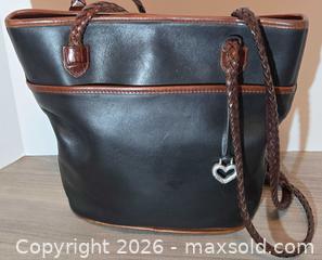 MaxSold Auction: Lot 3 Leather Brighton Bags Black/Brown - Spring (Texas, USA) SELLER MANAGED Charity/Fundraising Online Auction - Danehill Drive