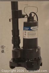 MaxSold Auction: New Sump Pump PROFLO 1/3 HP Submersible Sump Package - Spring (Texas, USA) SELLER MANAGED Charity/Fundraising Online Auction - Danehill Drive
