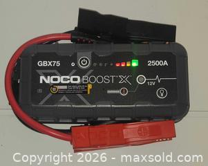 MaxSold Auction: Noco® Battery Jump Starter - 2,500 Amp - Spring (Texas, USA) SELLER MANAGED Charity/Fundraising Online Auction - Danehill Drive