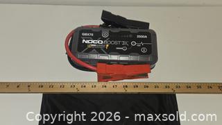 MaxSold Auction: Noco® Battery Jump Starter - 2,500 Amp - Spring (Texas, USA) SELLER MANAGED Charity/Fundraising Online Auction - Danehill Drive