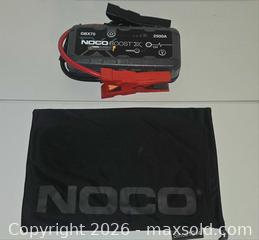 MaxSold Auction: Noco® Battery Jump Starter - 2,500 Amp - Spring (Texas, USA) SELLER MANAGED Charity/Fundraising Online Auction - Danehill Drive