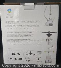 MaxSold Auction: Steamfast Standing Clothes Steamer - Spring (Texas, USA) SELLER MANAGED Charity/Fundraising Online Auction - Danehill Drive