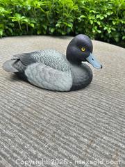 MaxSold Auction: Duck Decoy Bluebill - Jules Bouillet - Webster (New York, USA) PARTNER MANAGED Estate Sale Online Auction - Everwild View