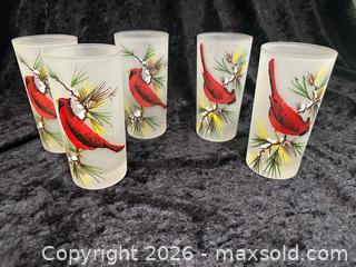 MaxSold Auction: Gay Fad Studios MCM Frosted Tom Collins Glasses - Webster (New York, USA) PARTNER MANAGED Estate Sale Online Auction - Everwild View